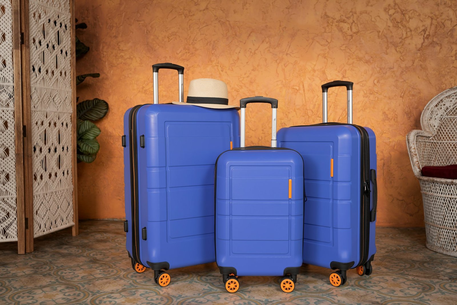 Maletas preparadas para las vacaciones en Los Cabos.